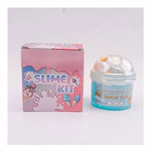 ชุดของเล่นสควิชชี่ DIY สีสันสดใสสำหรับเด็ก ของเล่นน่ารัก สั่งซื้อจำนวนมาก เป็นมิตรกับสิ่งแวดล้อม บัตเตอร์สไลม์ ดินน้ำมันสร้างสรรค์เพื่อการศึกษา ปรับแต่งได้ - Product Image 4