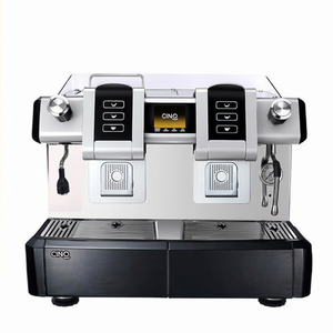 Machine à expresso CINO 20 bars en alliage métallique à double chaudière pour usage professionnel - Product Image 2