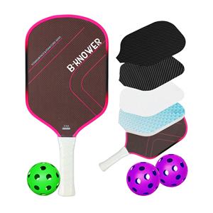 Pagaies de Pickleball T700 en fibre de carbone personnalisées 16MM Raquette de Pickleball approuvée par USAPA <span class=keywords><strong>moins</strong></span> chère - Product Image 5