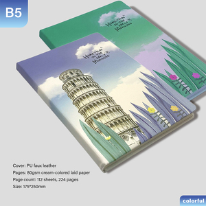Cuaderno B5 con cierre de botón a presión, papel crema rayado, clásico, vintage, elegante, profesional - Product Image 1