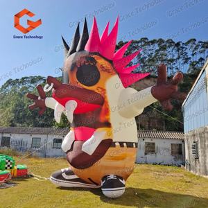 Promosi Acara Maskot Kartun Anak Laki-Laki Keren Tiup yang Dapat Dikustomisasi Gambar Figur Manusia Tiup Karakter Kartun untuk Dekorasi Acara - Product Image 3