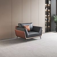 Ensemble de canapé et table basse pour bureau commercial, mobilier de réception et de négociation pour entreprises