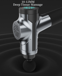 कस्टम लोगो मालिश बंदूक Lcd स्क्रीन संदेश बंदूक गहरी ऊतक बूस्टर उच्च गुणवत्ता वाले शरीर परस्शन बंदूक - Product Image 4