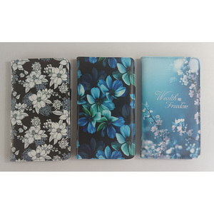 Haute qualité PU cuir porte-carte pleine impression personnalisé passeport carte organisateur poche zippée recyclé <span class=keywords><strong>Menu</strong></span> dossier boisson porte-étiquette - Product Image 4