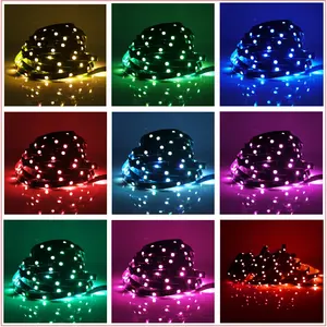 Luce a LED USB per controllo delle luci <span class=keywords><strong>RGB</strong></span> SMD5050 5V lampada a LED flessibile nastro autoadesivo <span class=keywords><strong>TV</strong></span> diodo diodo Desktop retroilluminazione - Product Image 6