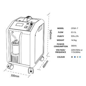 Wereldwijde Groothandel Kopen Zuurstof Voor Thuisgebruik Zuurstofconcentrator Prijs In Nepal Kosten Van Zuurstofconcentrator - Product Image 4
