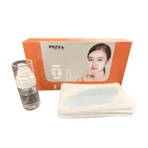 OEM Private Label High Prime Water Souble Collagen Film Mask Anti rughe idratante viso occhio collagene Film Spray Kit Set
