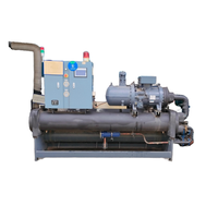 Pompa Motor Chiller Sekrup Berpendingin Air Efisiensi Tinggi 79KW Kompresor Copeland Refrigeran R417A/R-404A/R407C LIDESHENG