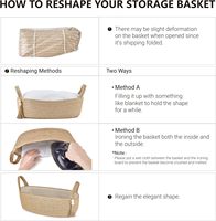 Vente chaude petit coton panier de rangement pour toilette débardeur Boho salle de bain décor coton tissé corde toilette papier panier plateau