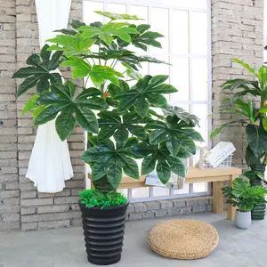 A-487 140Cm 160Cm Groothandel Goedkope Huis Tuin Indoor Decoratieve Plastic Kunstmatige Palm Planten Bomen