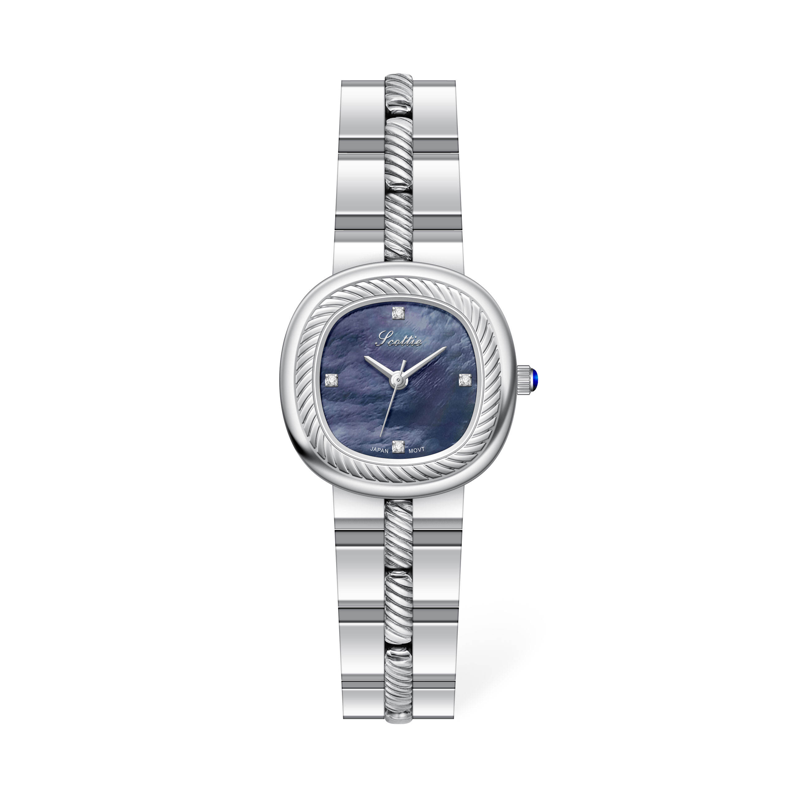 Silver-blue