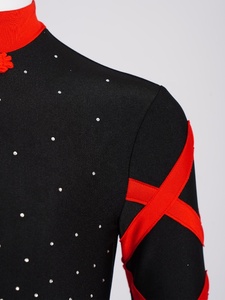 Traje de Gimnasia Estilo Chino para Niñas de 6 a 16 Años, Leotardo con Cinturón para Presentaciones, Patinaje Artístico y Espectáculos - Product Image 4