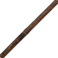 SPR003 75TB60MLC nouveau design 2 secondes tige de coulée poignée en bois de santal noir fibre de carbone peinture en bambou naturel