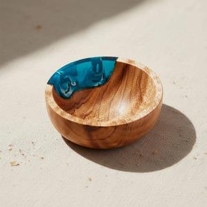 Premium Quality <b>Epoxy</b> <b>Resin</b> Decorative Bowl Artistic Handmade Home Decor Accent Available at Export <b>Price</b> - Product Image 4
