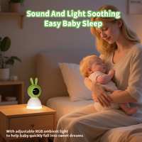 Moniteur bébé intelligent sans fil 2.4G avec affichage 4.3 pouces 1080p Vision nocturne Hd détection des pleurs Parler dans les deux sens Application gratuite