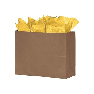 Biodegradable <b>Large</b> Size Craft <b>Paper</b> <b>Bags</b> with Custom logo - Product Image 3