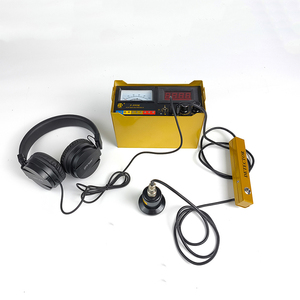 水漏れ検知器センサー 配管漏水検知音響装置 IP55等級 8.4V充電式バッテリー 200-3000Hz周波数用 - Product Image 1