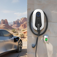 Chargeur mural pour véhicule électrique 32A 16A avec carte RFID, Plug and Charge Type 2 GBT 7kW 11kW 22kW