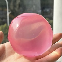 Balle anti-stress faite à la main en vaseline d'huile de coco nacrée hautement malléable et esthétique, pour 14 ans et plus