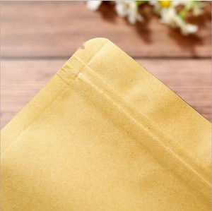 Túi Giấy <span class=keywords><strong>Kraft</strong></span> Túi Đứng Lên Cà Phê Thực Phẩm Zip Khóa Bao Bì Với Cửa Sổ - Product Image 5