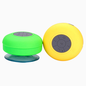 Haut-parleur étanche pour <span class=keywords><strong>salle</strong></span> <span class=keywords><strong>de</strong></span> <span class=keywords><strong>bain</strong></span> domestique avec ventouse intégrée, mini design, batterie 200-500 mAh, sortie 3W - Product Image 2