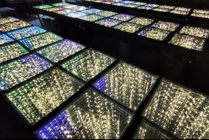 Pista de Baile LED con <span class=keywords><strong>Espejos</strong></span> 3D y Estrellas para <span class=keywords><strong>Discoteca</strong></span>, Escenario para DJ, Eventos - Product Image 3