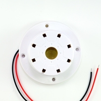 Alarm Sirene Berkabel ABS Hitam Otomatis 3V