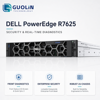 Original New Dell PowerEdge R7625 2U Rack Server Dual AMD EPYC 9004 DDR5 NVMe 24-Bay High-Density Enterprise Server