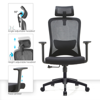 Offre Spéciale moderne exécutif chaise ergonomique mobilier de bureau chaise pivotante bureau bureau et chaise ensemble