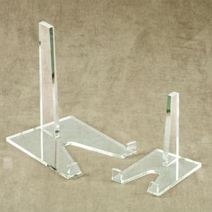Different Size Premium Quality Clear Traditional Acrylic Plate Stand <strong>Picture</strong> Photo Frame Stand <strong>Holder</strong> - Product Image 3