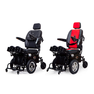 Fauteuil roulant électrique pour handicapés à commande à distance, à batterie, robuste - Product Image 5
