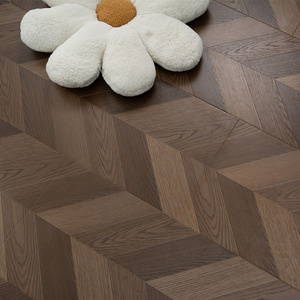 Matériau de construction personnalisé de haute qualité Revêtement de sol <span class=keywords><strong>stratifié</strong></span> <span class=keywords><strong>Parquet</strong></span> à chevrons 15mm Salon Villa - Product Image 3