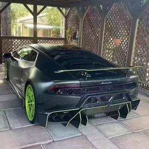 Kit carrosserie en fibre de carbone pour <span class=keywords><strong>Lamborghini</strong></span> Huracan LP580 LP610, style Vors, pare-chocs avant et arrière, capot, diffuseur, ailes - Product Image 5