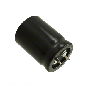 ตัวเก็บประจุแบบมีช่อง LGN2P561MELA35ผ่านช่องใส่สารส้ม560 uF 20% 220V Snap th 560 uF - Product Image 1