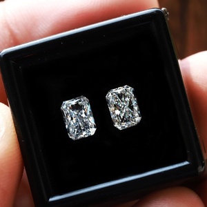 Vente en gros de haute qualité Certifié IGI Loose Lab Grown Synthétique Rempli Radiant Cut Color D Diamond Prix par carat Vente - Product Image 2