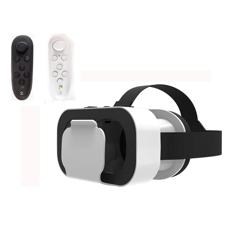 Мини коробка 3D очки регулируемое налобное крепление для лица, дизайнерские Пластиковые чехлы корпусы виртуальной реальности VR игры очки