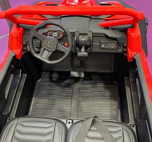 Auto Elettrica UTV per Bambini 36V 4x350W Motori Telecomando 2.4G Fuoristrada Giocattolo Costruzione in Plastica Sedile in Pelle MP4 per <span class=keywords><strong>6</strong></span>+ - Product Image 4