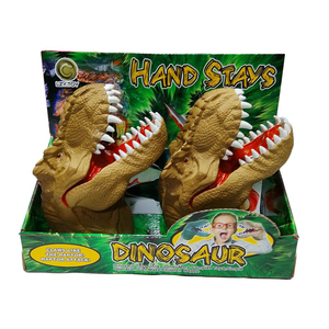 Nouveau Style divers Durable vinyle tonnerre Dragon griffes marionnette à main bébé réaliste dinosaure caoutchouc marionnette à main - Product Image 3