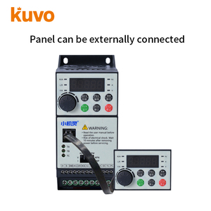 อินเวอร์เตอร์ KUVO รุ่นประหยัด ขนาดเล็ก 220V 380V สามเฟส แบบพกพา กำลังไฟ 0.75KW 1.5KW 2.2KW - Product Image 4