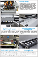 Penjualan Laris A3 Uv Dtf Printer Semua Bahan Cetak A3 Pro A2 Plus Casing Ponsel Uv Pencetak Pipih Harga 6090
