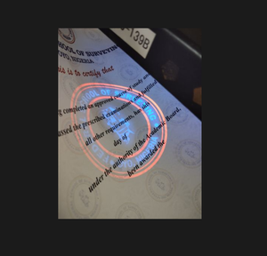 Papel de Seguridad con Marca de Agua para Impresión a una Cara en Formato A4, Personalizado con Holograma y Estampado en Caliente para Certificados y Documentos - Product Image 1