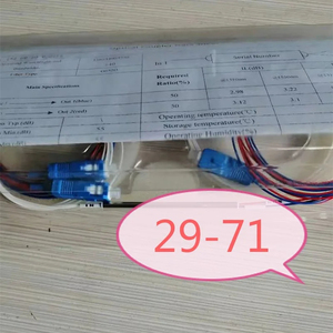 Glasfaserausstattung 1*2 Mini-Stahlrohr Glasfaser-Feberteiler 0,9mm SC/UPC Glasfaserlänge 1m 1,5m optischer Trennkopf - Product Image 5