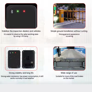 IP67 impermeabile ZK VR10 Por Radar 1-6M <span class=keywords><strong>Bluetooth</strong></span> debug parcheggio braccio barriera Gate Antis rashing Loop sensore di rilevamento del veicolo - Product Image 5