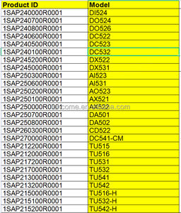 Module d'entrée/sortie numérique ABB DC523 1SAP240500R0001 d'origine pour programmation PLC 110V - Product Image 2