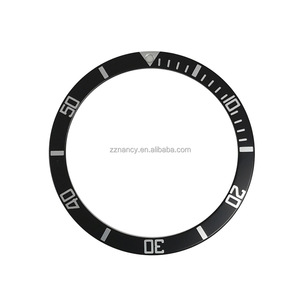 GuHe GH-WBC-01 <span class=keywords><strong>Lunette</strong></span> en céramique de haute qualité de 38 mm avec affichage de la semaine pour les modèles Seik-o Mods GMT NH35, anneau de boîtier de montre - Product Image 4