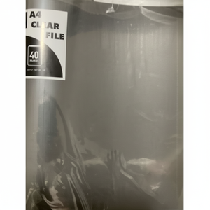 Archivador transparente opaco negro HPL - Product Image 1