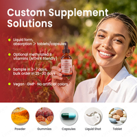 Lifeworth Vitamine D3 K2 en gouttes liquides avec piment de Cayenne, baie d'aubépine, racine de betterave, curcuma OEM ODM Marque privée