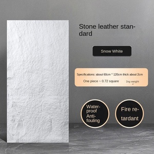 Granito Artificial moderno impermeable ligero pared de fondo placa grande PU ladrillo de piedra para uso en interiores y exteriores - Product Image 6