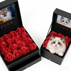 Delicate Appearance Folding Corrugated Packaging Craft Christmas Gift Basket Wholesale Video Paper <strong>Box</strong> - Product Image 4