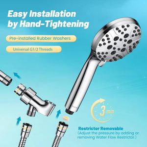Ручной Душ высокого давления, 8 функций - Product Image 6
